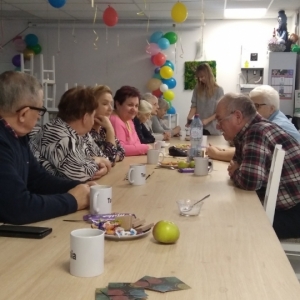 uczestnicy podczas zajęć